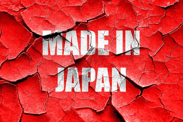 Grunge made in Japan geknackt — Stockfoto