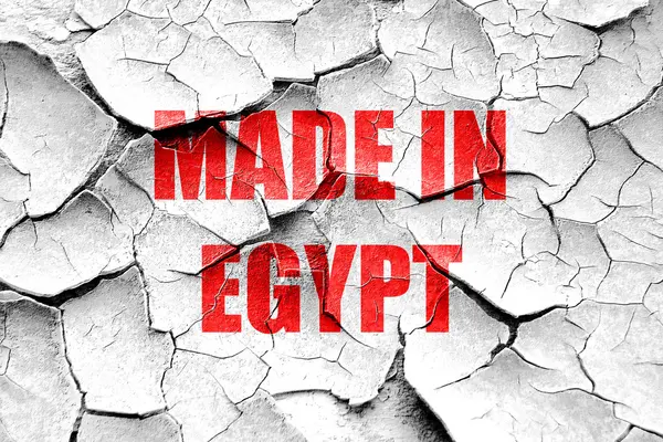 Grunge in Ägypten geknackt — Stockfoto