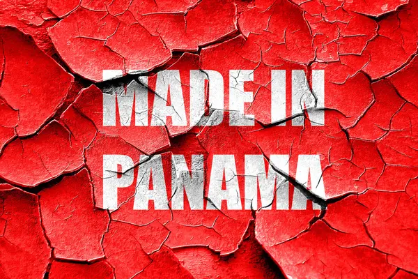 Grunge Made Panama'da kırık. — Stok fotoğraf