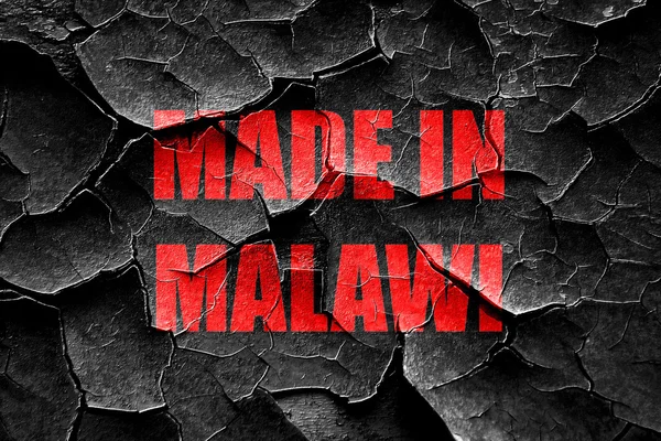 Grunge made in Malawi geknackt — Stockfoto