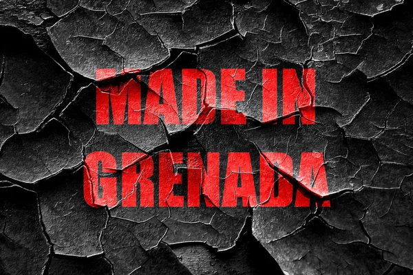 Grunge ραγισμένα Made in Γρενάδα — Φωτογραφία Αρχείου