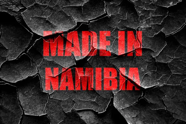 Grunge ραγισμένα Made in Ναμίμπια — Φωτογραφία Αρχείου