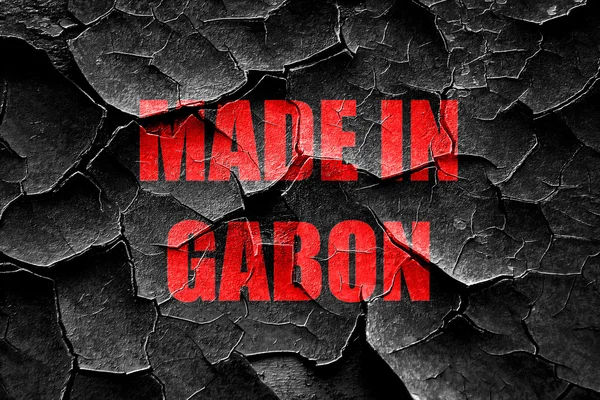 Grunge Made in gabon kırık — Stok fotoğraf