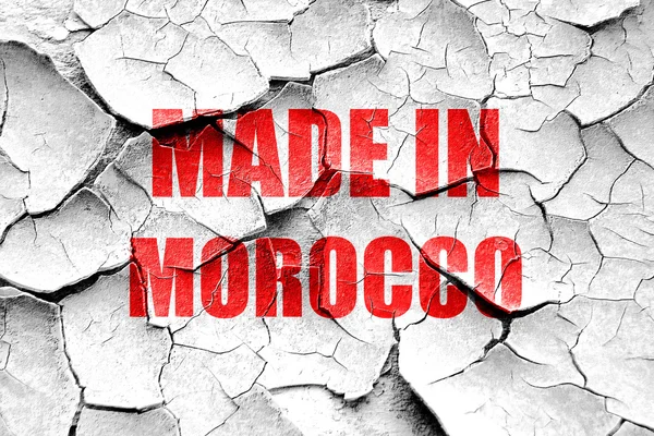Зроблено в марокко — стокове фото