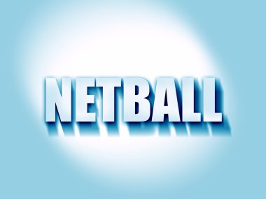 Netball işareti arka plan
