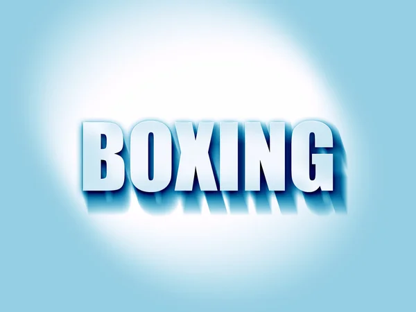 Boxing sign background — Stock Photo, Image