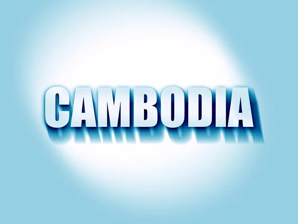 Greetings from cambodia — Stock Photo, Image