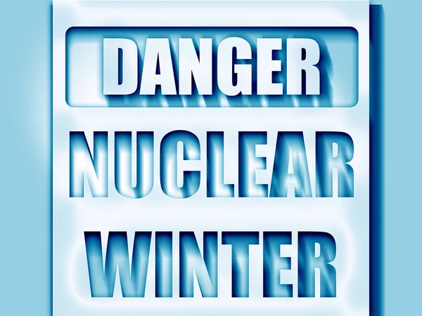 Nuclear danger background — Stock Photo, Image