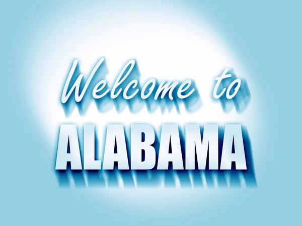 Welkom in alabama — Stockfoto