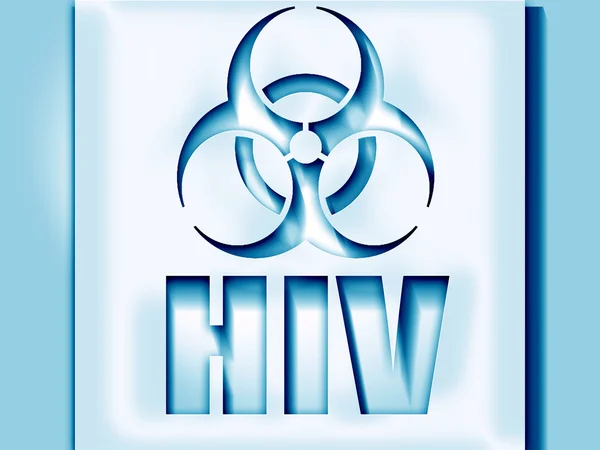 AIDS wirusa koncepcja tło — Zdjęcie stockowe