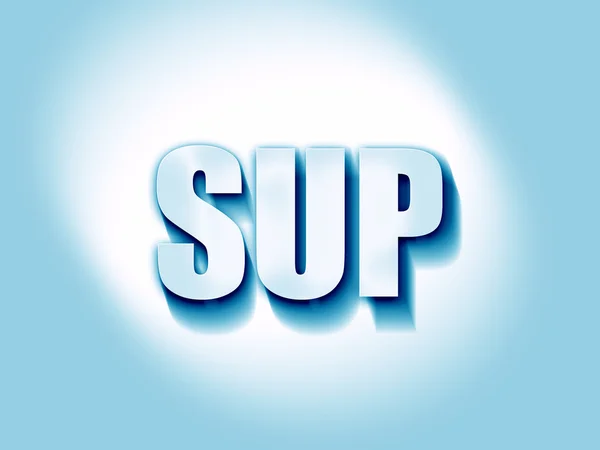 SUP-Internet-slang — Stockfoto