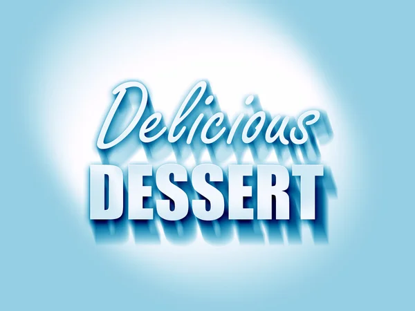 Heerlijk dessert bord — Stockfoto
