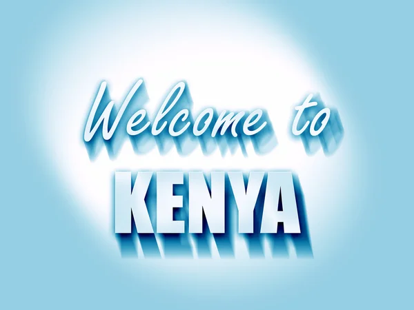Welcome to kenya — Stock Photo, Image