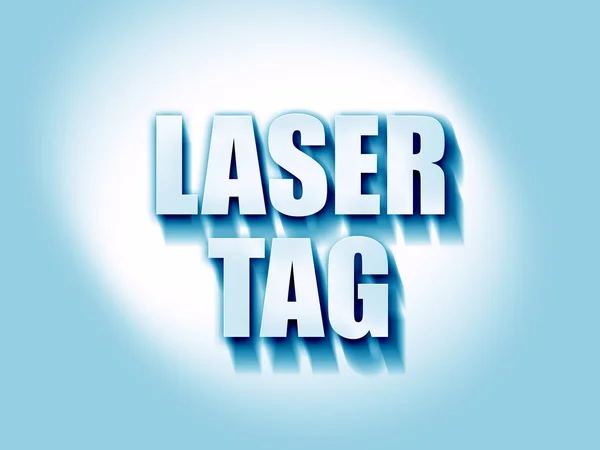 laser tag sign background