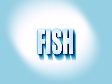 Lezzetli balık işareti