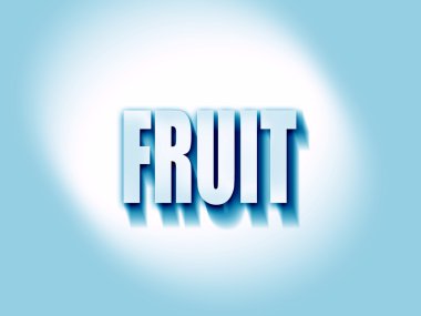 Lezzetli meyve işareti