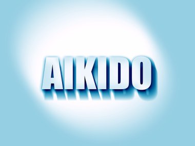 Aikido işareti arka plan