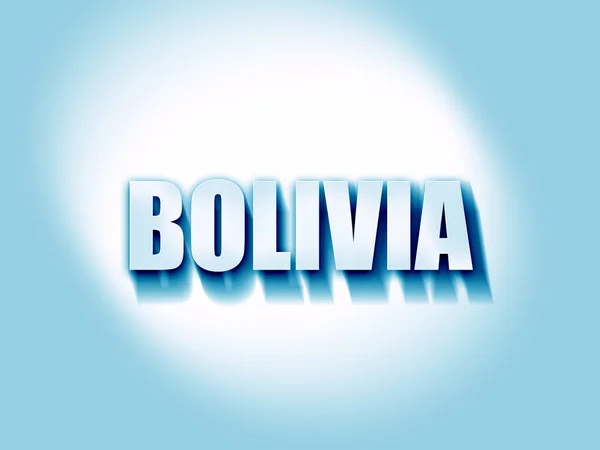 Приветствие из Боливии — стоковое фото