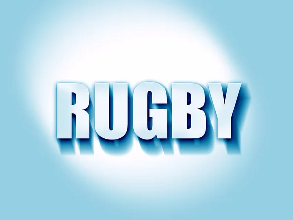 Rugby znak pozadí — Stock fotografie