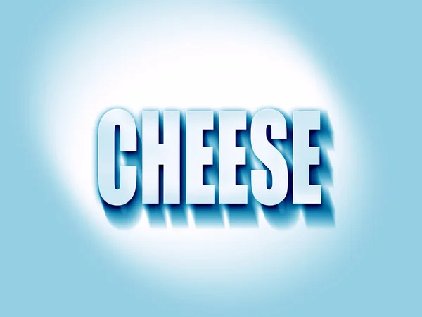 美味的奶酪标志 — 图库照片