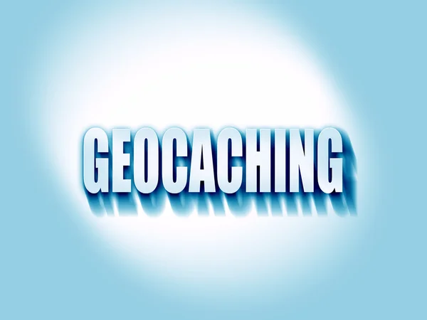 Geocaching segno sfondo — Foto Stock