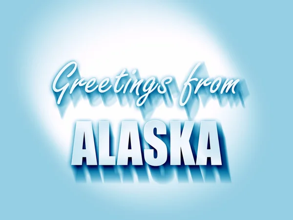 Salutations de l'Alaska — Photo