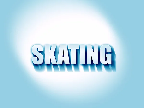 Skating-Zeichen Hintergrund — Stockfoto