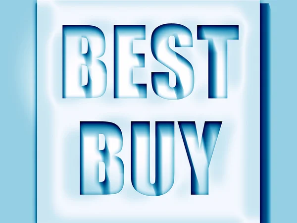 Best buy sign — Stock Photo, Image