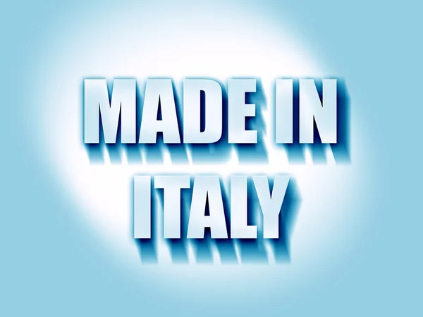 Made in italy — Stock Photo, Image