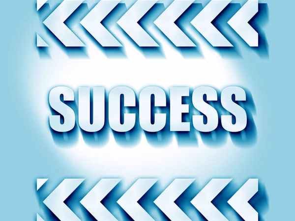 Success sign with smooth lines — Stock Photo, Image