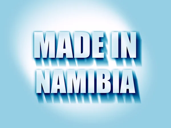 Зроблено в Намібії — стокове фото