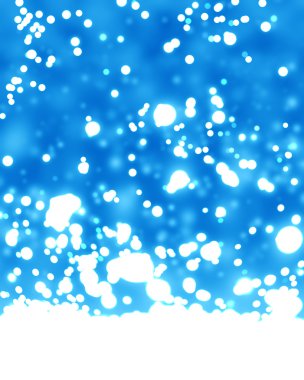 ışıltılı mavi arka plan