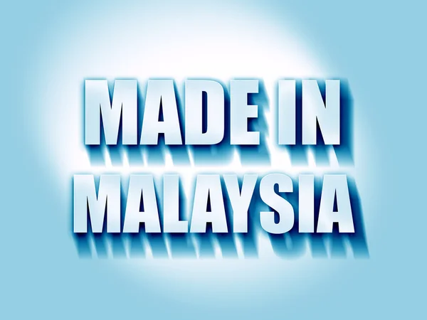 Made in malaysia — Stock Photo, Image