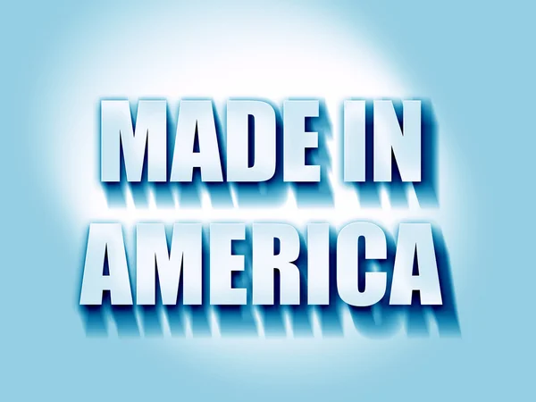 Made in america — Stock Photo, Image