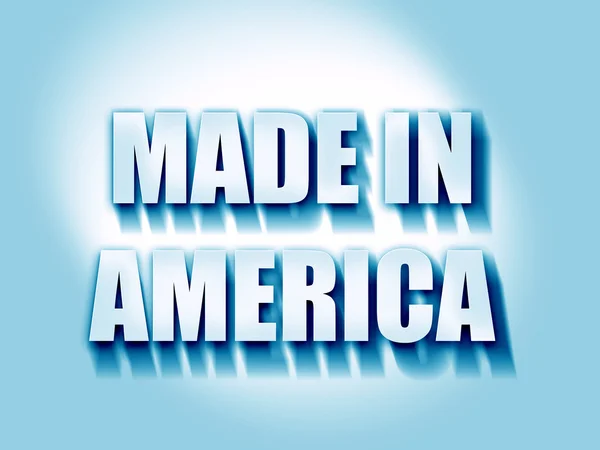 Made in America — Stockfoto