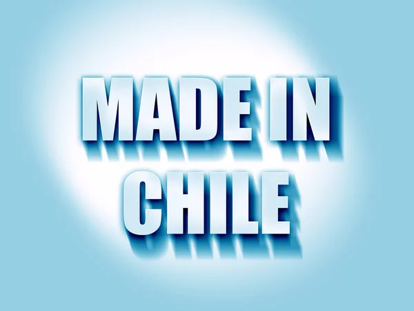 Зроблено в Чилі — стокове фото