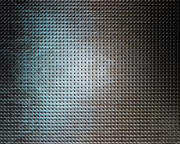 ブラシをかけられたアルミニウム金属板 — ストック写真