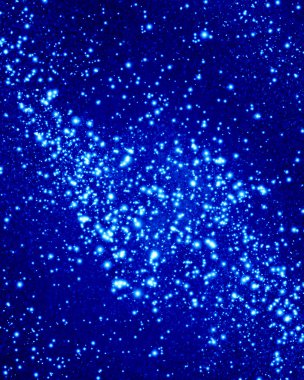 ışıltılı mavi arka plan