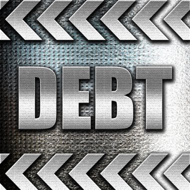 Borç işareti bazı düz çizgileri ile