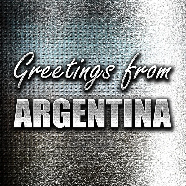 Χαιρετίσματα από την Αργεντινή — Φωτογραφία Αρχείου