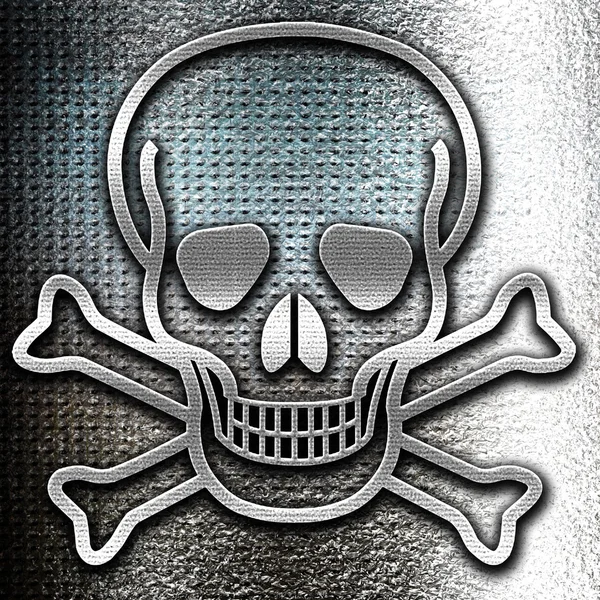 Poison sign background — Stock Photo, Image