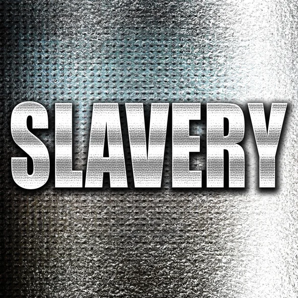 Δουλεία σημάδι φόντο — Φωτογραφία Αρχείου