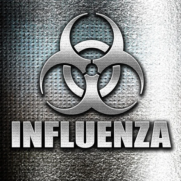 Influensa virus konceptet bakgrund — Stockfoto