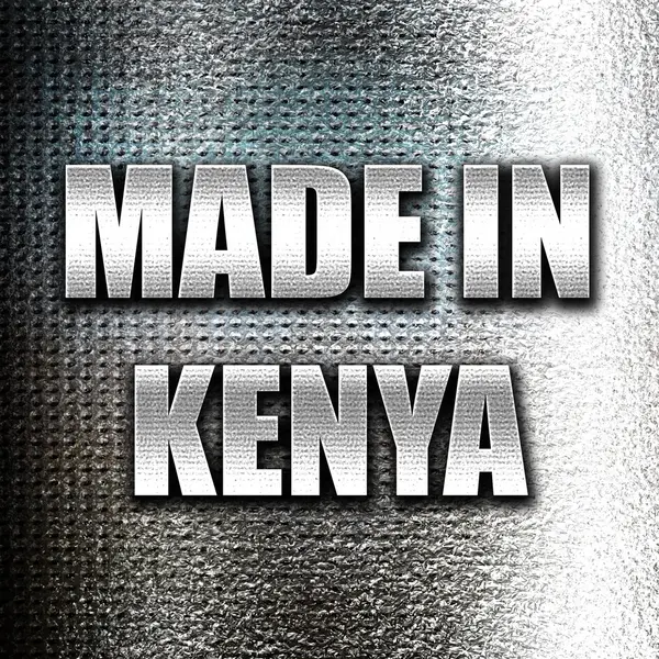 Hecho en Kenya — Foto de Stock