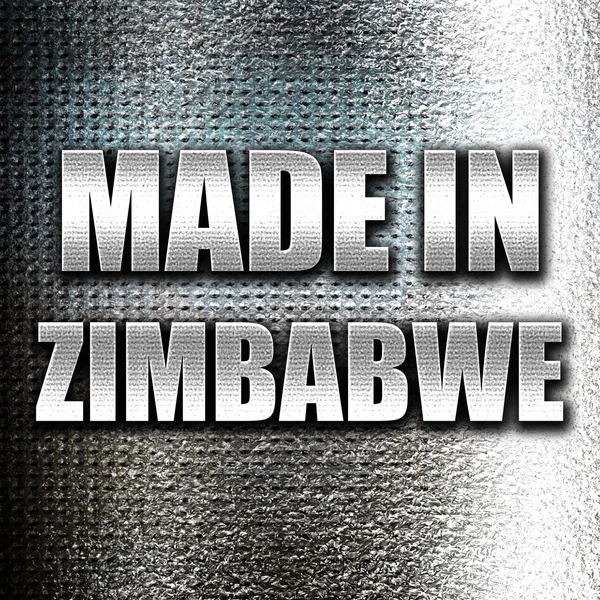 Зроблено в Зімбабве — стокове фото