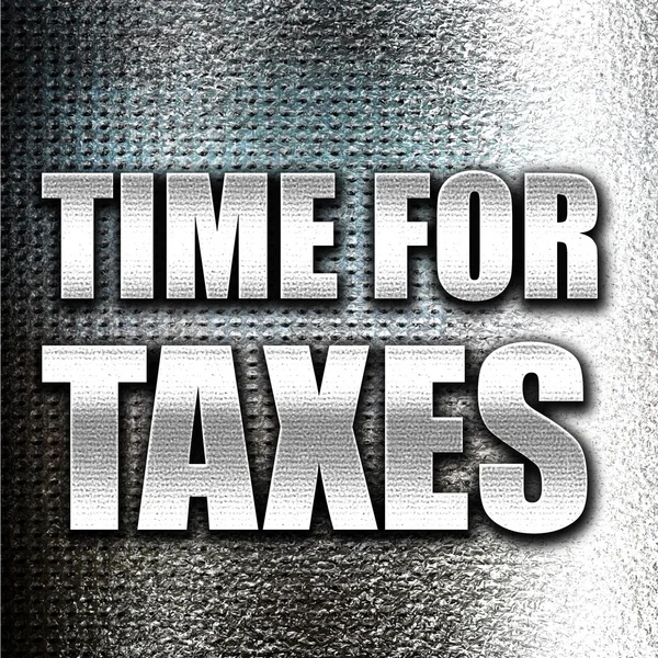 税金のための時間 — ストック写真