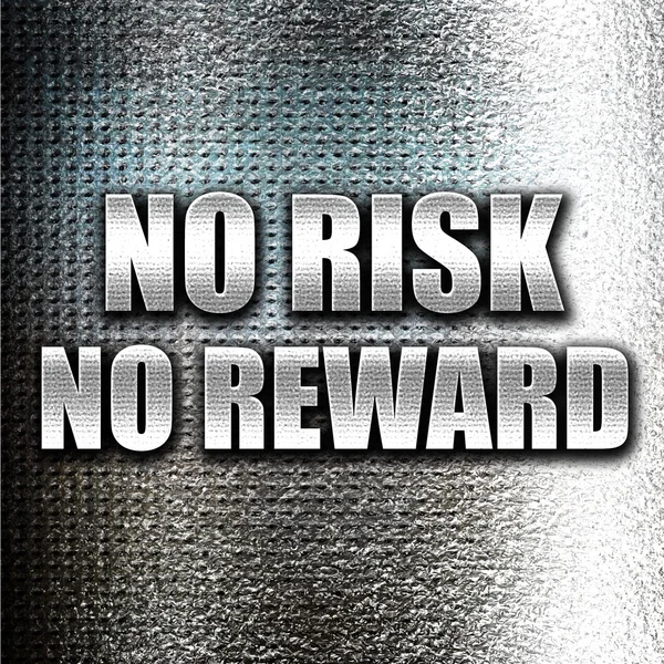 No risk no reward — Stock Photo, Image