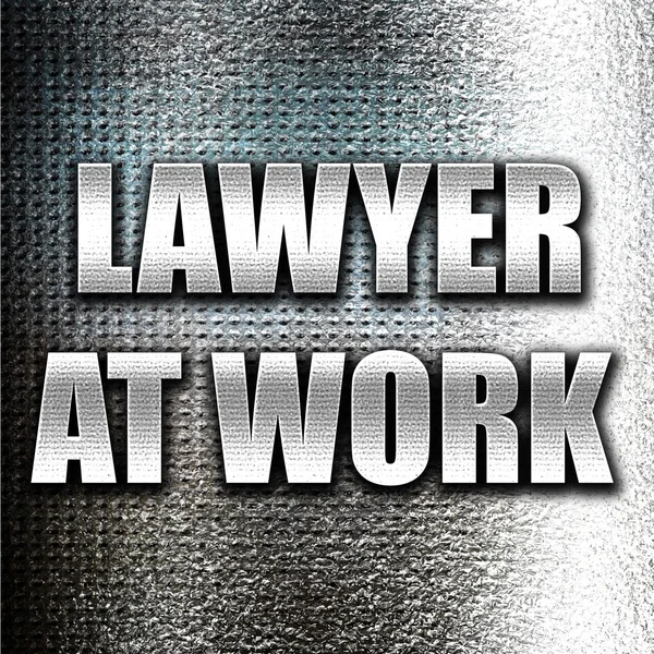 Advogado no trabalho — Fotografia de Stock