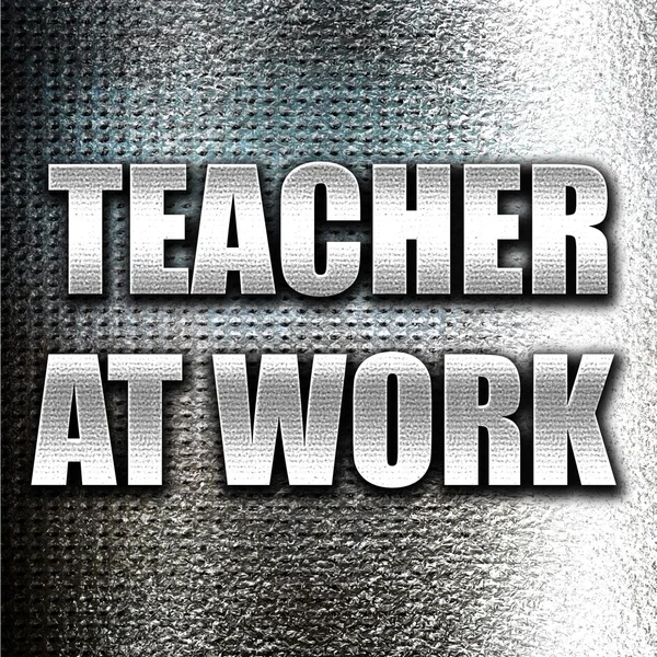 Enseignant au travail — Photo