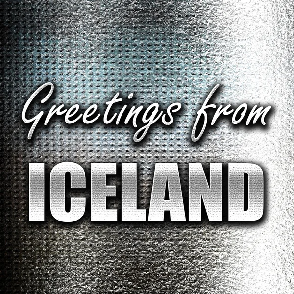 Salutations de iceland — Photo